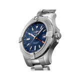 Breitling Avenger Automatic GMT 45 Blue Dial Silver Steel Strap Watch for Men - A32395101C1A1 Buy Now By Breitling