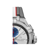 Maurice Lacroix Aikon Chronograph Special Edition Mahindra Racing Silver Dial Grey Rubber Strap Watch for Men - AI1018-TT031-130-2 Buy Now By Maurice Lacroix
