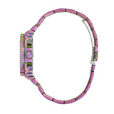 Guess Fusion Chronograph Purple Dial Purple Steel Strap Watch for Women - GW0552L4 Buy Now By Guess