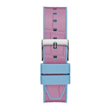 Guess Fusion Chronograph Pink Dial Pink Leather Strap Watch for Women - GW0553L5 Buy Now By Guess