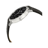 Longines Presence 38.5mm Automatic Black Dial Black Leather Strap Watch for Men - L4.921.4.52.2 Buy Now By Longines