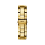 Guess G-Twist Gold Dial Gold Steel Strap Watch for Women - W1082L2 Buy Now By Guess