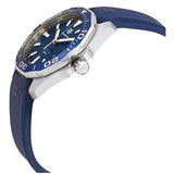 Tag Heuer Aquaracer Quartz Blue Dial Blue Rubber Strap Watch for Men - WAY101C.FT6153 Buy Now By Tag Heuer