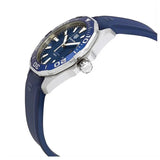 Tag Heuer Aquaracer Quartz Blue Dial Blue Rubber Strap Watch for Men - WAY101C.FC6153 Buy Now By Tag Heuer