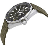 Tag Heuer Aquaracer Black Dial Khakhi Green NATO Strap Watch for Men - WAY101E.FC8222 Buy Now By Tag Heuer