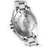 Tag Heuer Aquaracer Calibre 5 Green Dial Silver Steel Strap Watch for Men - WAY201S.BA0927 Buy Now By Tag Heuer