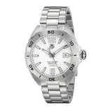 Tag Heuer Formula 1 Calibre 5 Automatic White Dial Silver Steel Strap Watch for Men - WAZ2114.BA0875 Buy Now By Tag Heuer